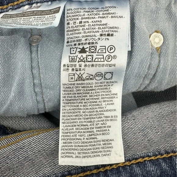 Levi’s 505 Straight Leg Jeans W32 L32 Men's Stretch Denim - Picture 7 of 13